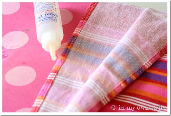 No-Sew pillow tutorial