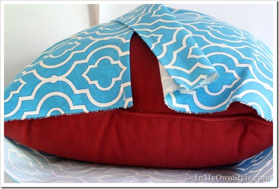 Easy to make pillow cover tutorial