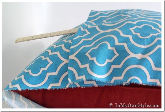 Easy-to-make-pillow-cover tutorial