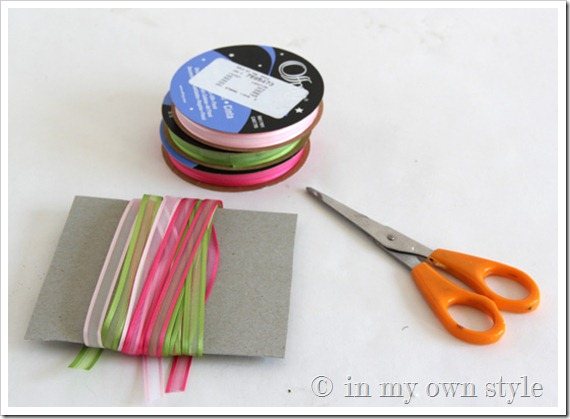 How to make a ribbon tassel