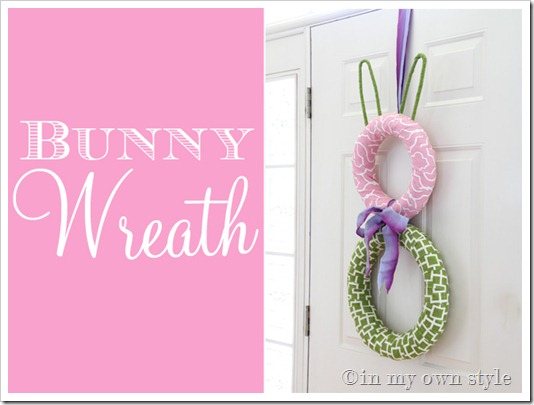 How to Make a Spring Bunny Wreath