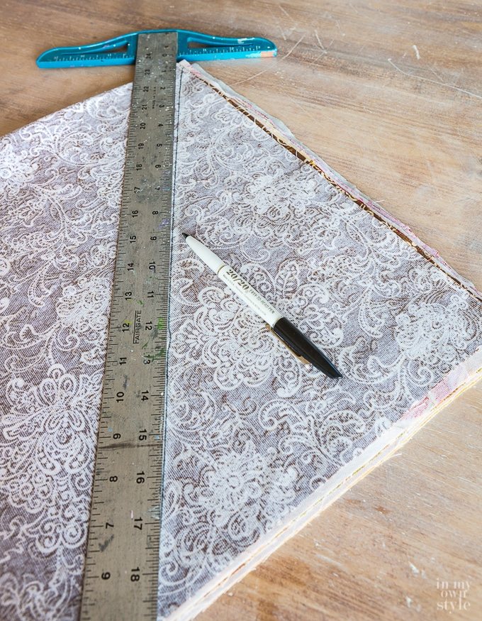 How to make a table runner