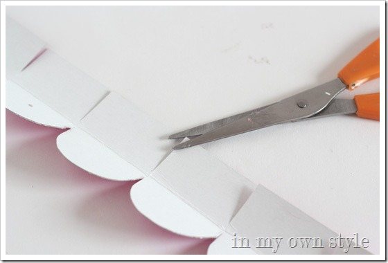 How to make decorative trim on paper