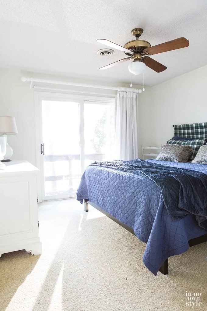 Simple DIY Headboard for the Guest Room