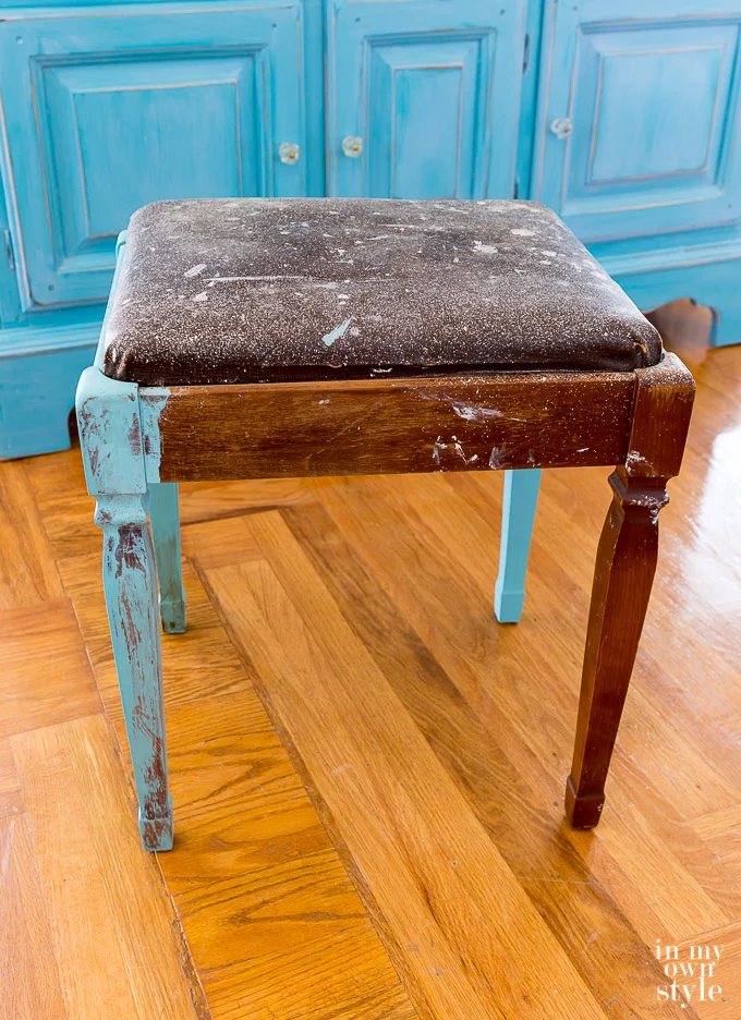 The Stool That Nobody Wanted Made Into an Ottoman