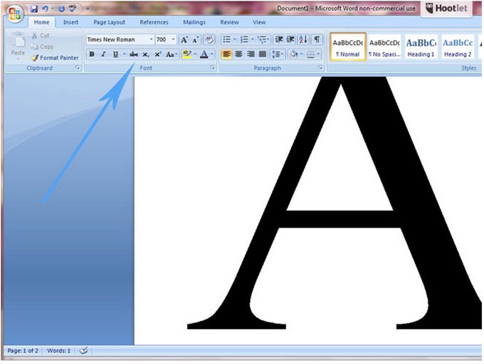 How to make and print out fonts for letter art