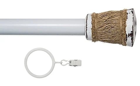 How To Make Curtain Rod Finials Using Doorknobs