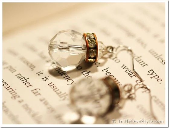 How-to-make-crystal-drop-earrings
