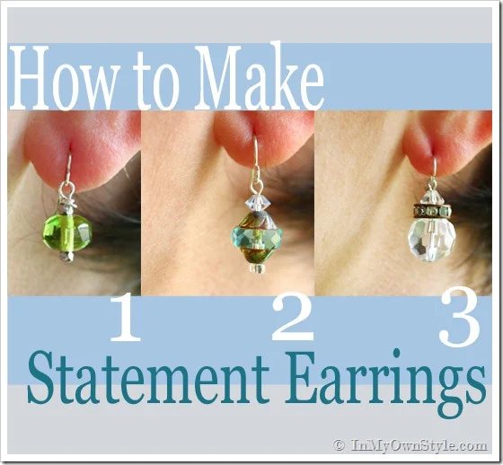 How to Make Earrings – Pretty Drop Dangles