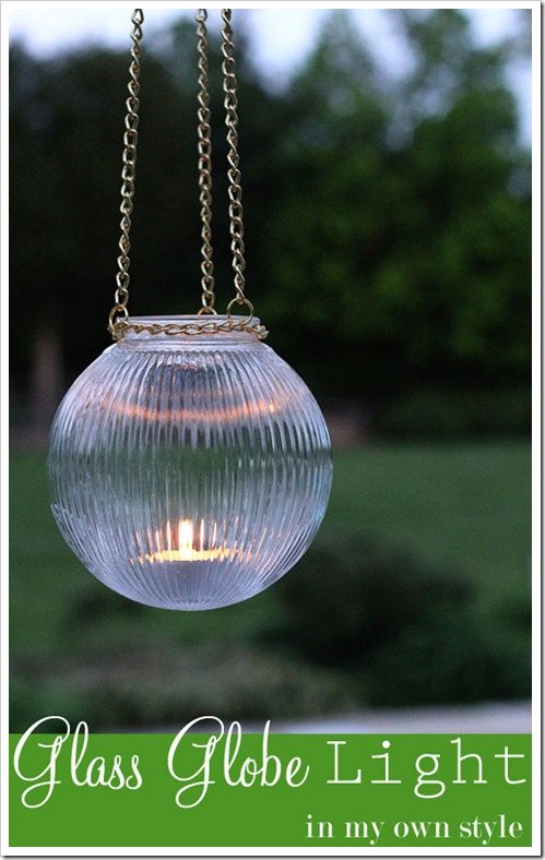 How To Make Outdoor Glass Hanging Lights