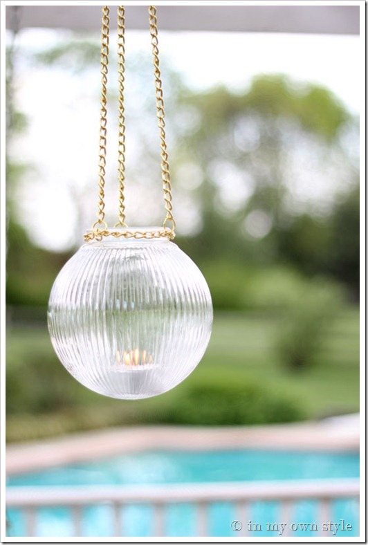 Inexpensive Outdoor Lighting fixture ideas using items from the hardware store.