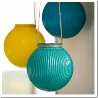 How to make outdoor globe lights