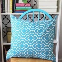 How to make a Pillow cover tutorial