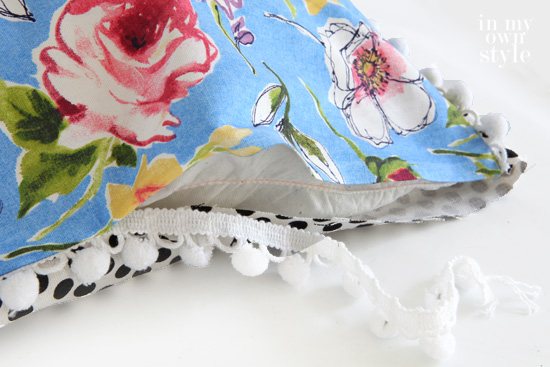 Sewing-trim-on-a-pillow-instructions