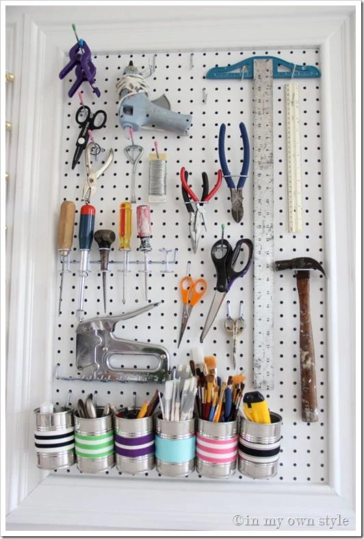 Tool organizing ideas