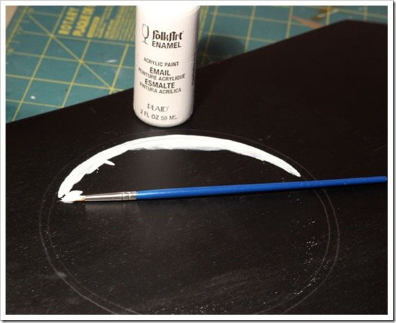 Painting a mongram