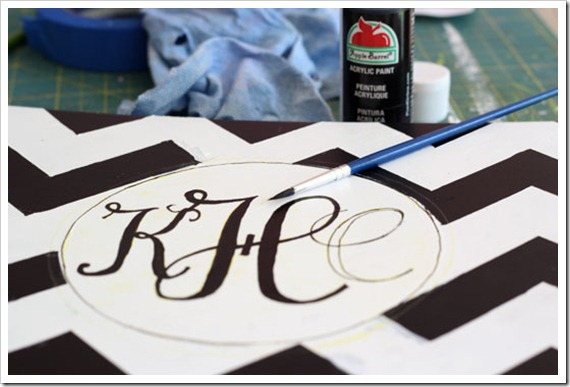 How to make a monogram