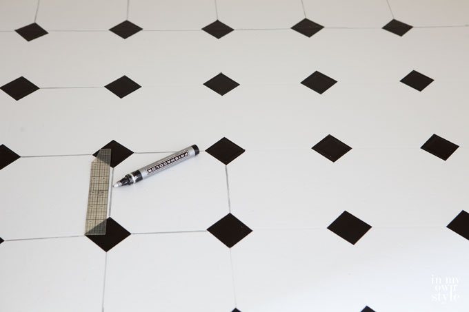 Budget decor floor makeover