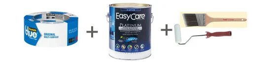 Products to use to paint foam core and cardboard in furntiure