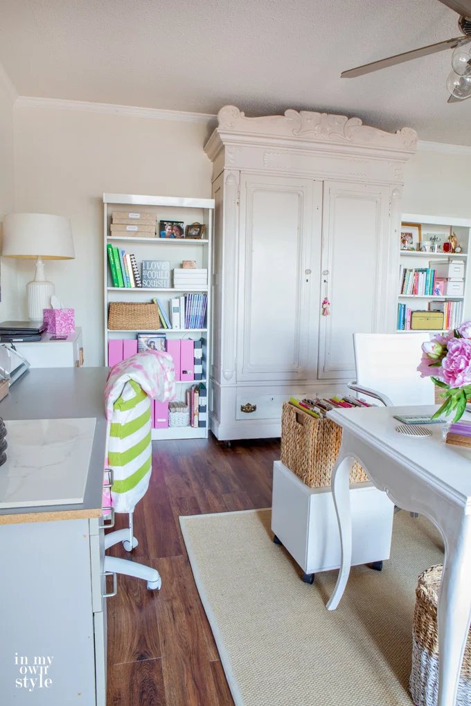 Crafts room organizing ideas