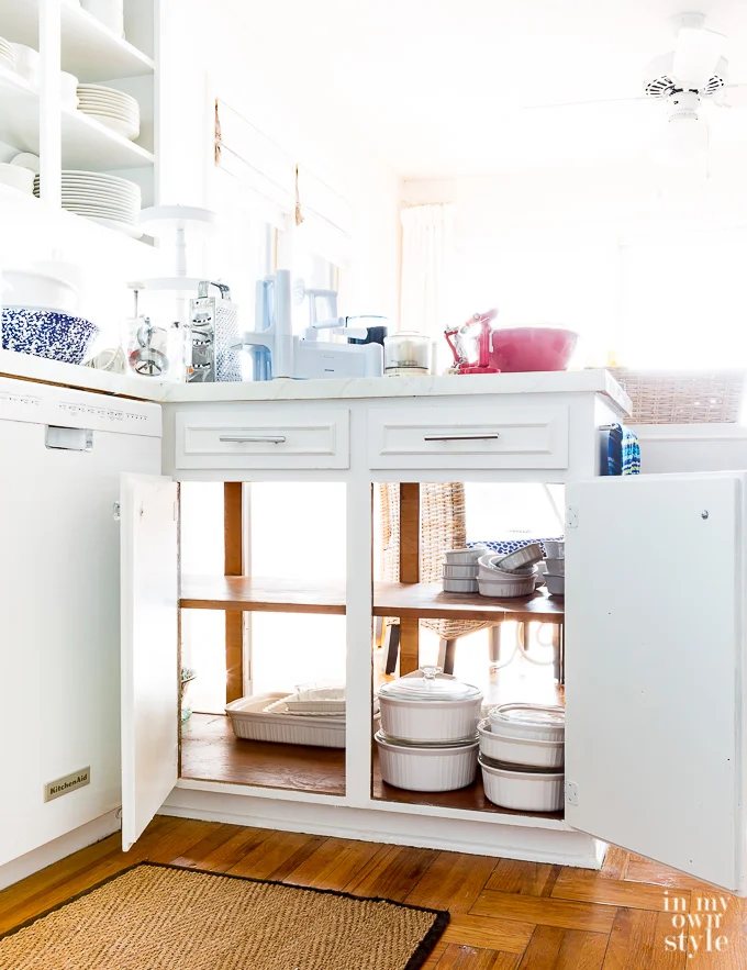 A Peek Inside My Kitchen Cabinets
