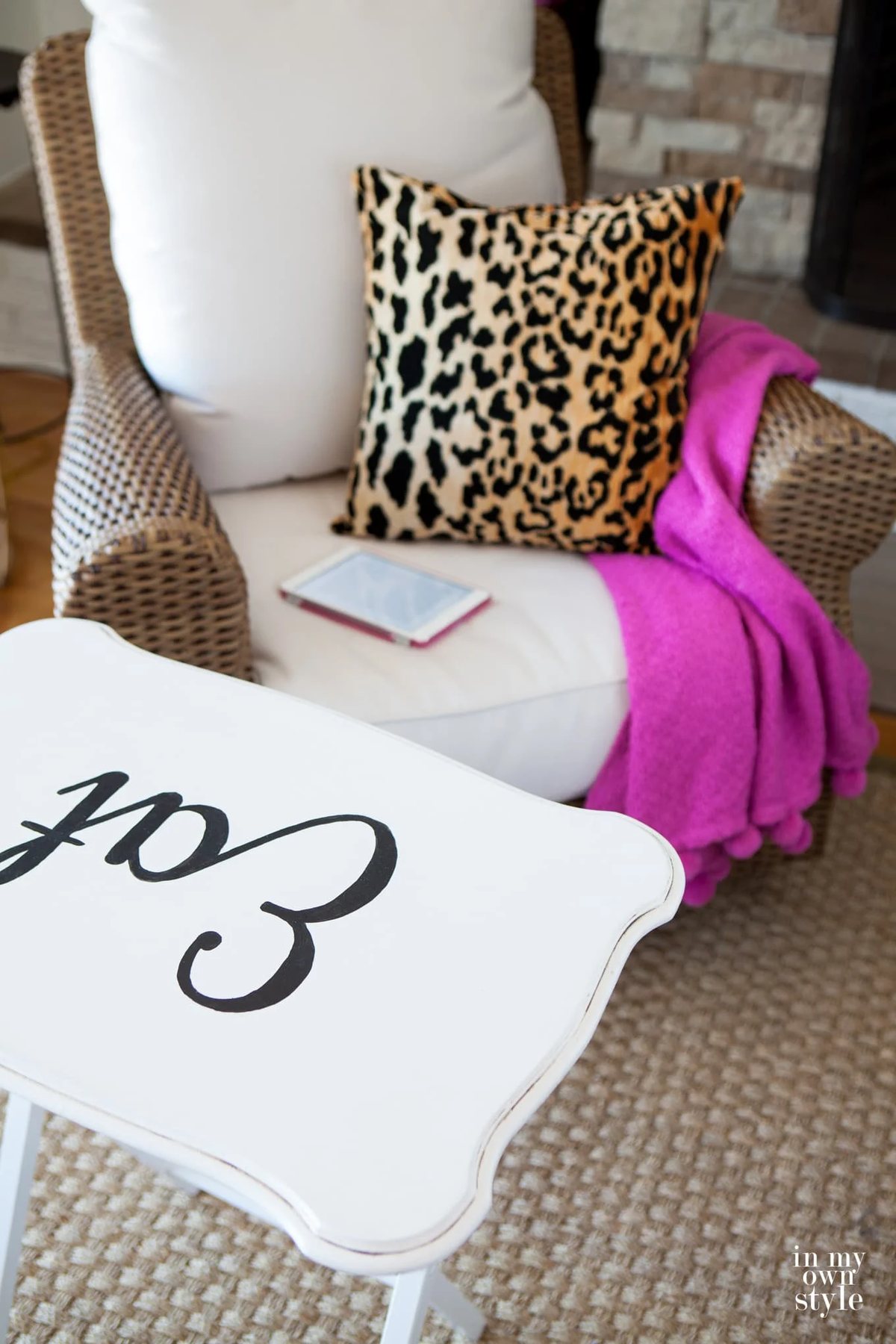 How to transfer typography and lettering to furniture
