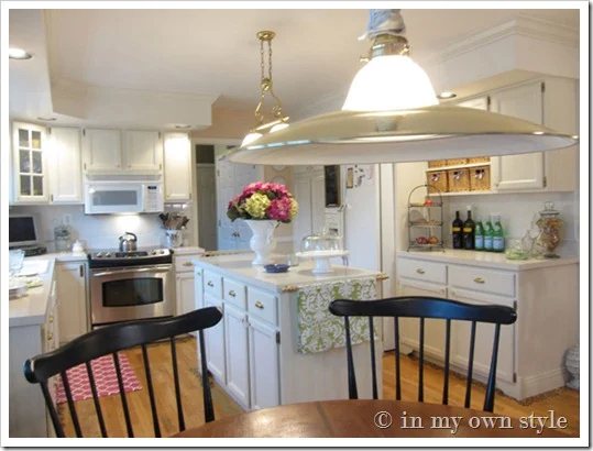 How To Update a Brass Light Fixture with Spray Paint