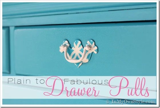 How To Update Brass Drawer Pulls With Paper Napkins