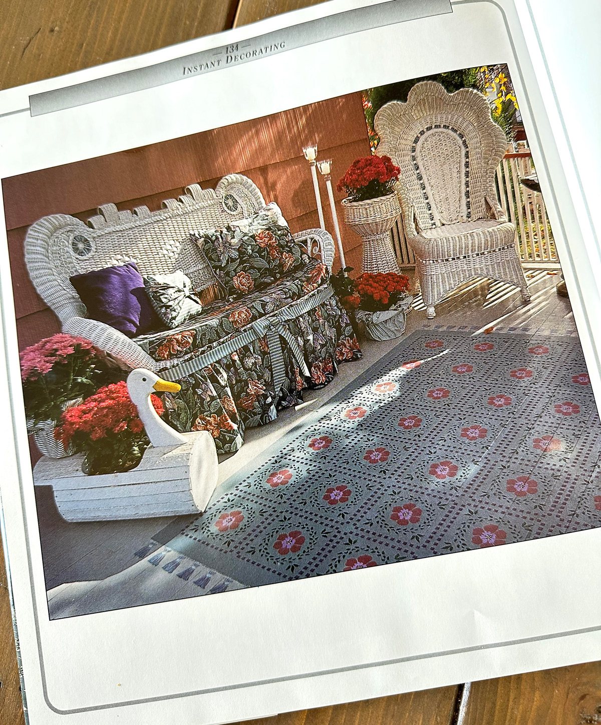 How To Stencil a Rug on a Floor