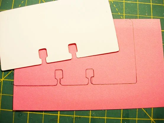 Rolodex Index cards: Paint chip crafts
