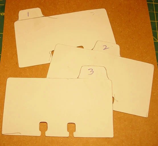 Rolodex tabs