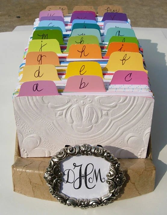 Paint Chip Crafts : Creative Organizing
