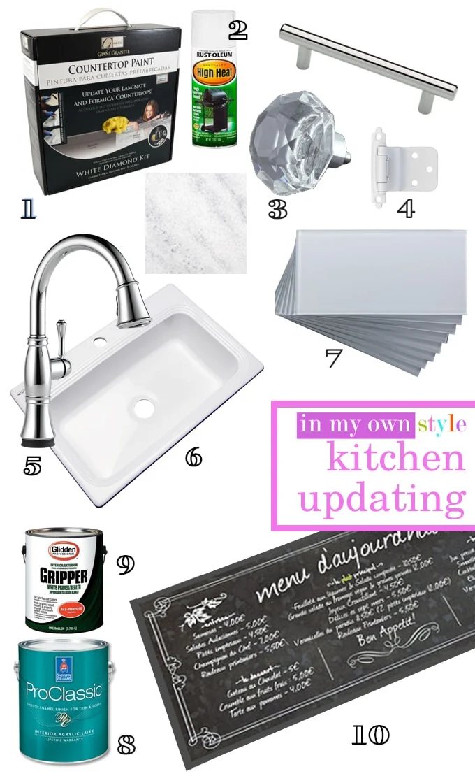 Plans for updating a 1970's kitchen on a budget