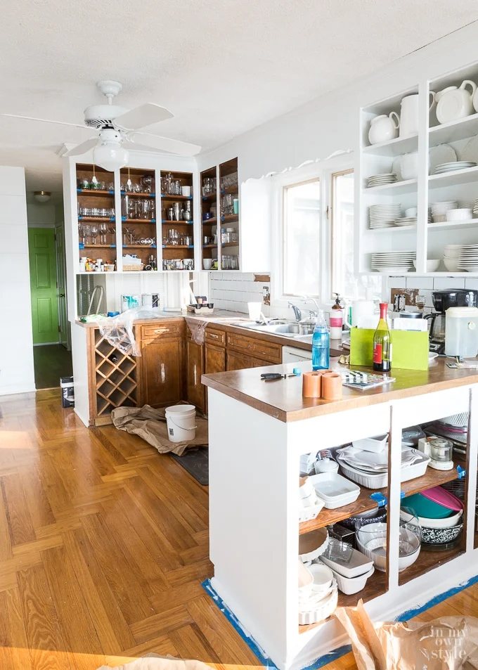 Kitchen Makeover Update: Getting to the Finish Line
