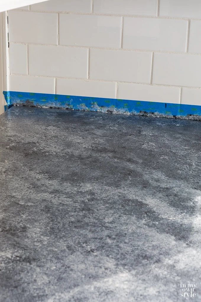 Giani countertop paint after Step 3