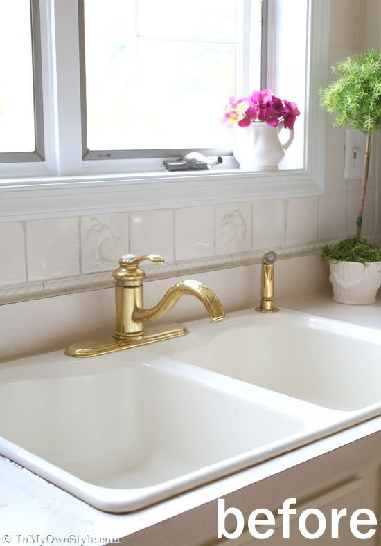 Kitchen-Faucet-makeover