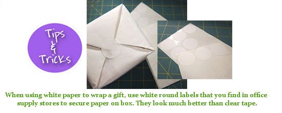 Gift wrap tip