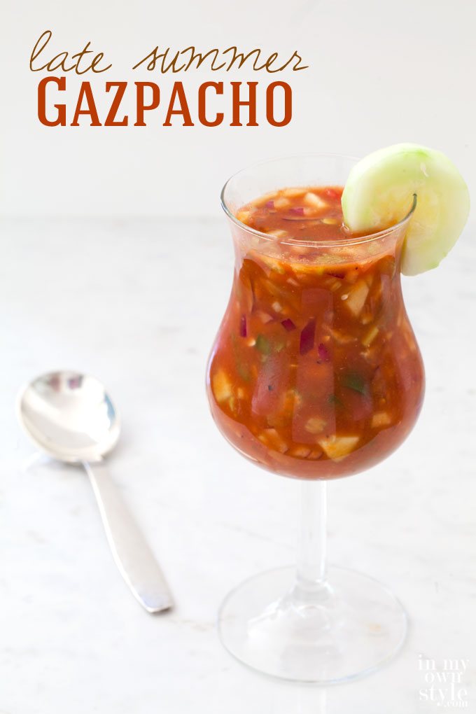 Late Summer Gazpacho