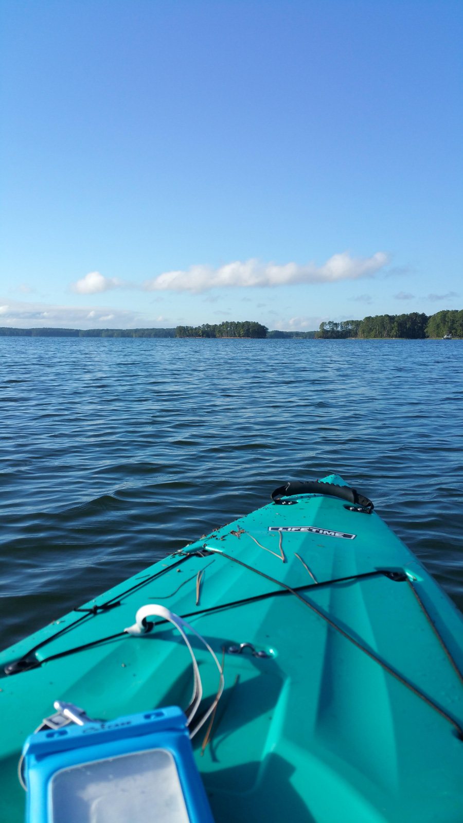 kayaking on lake murray