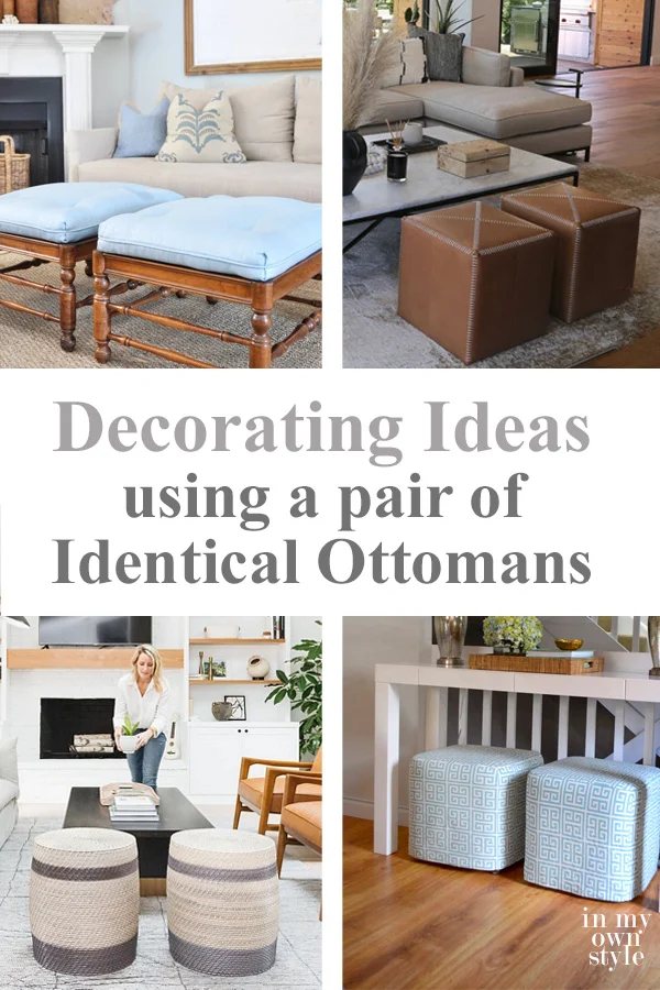 Using Ottomans When Decorating a Room