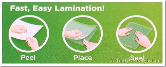 How-to-use-self-seal laminating-sheets