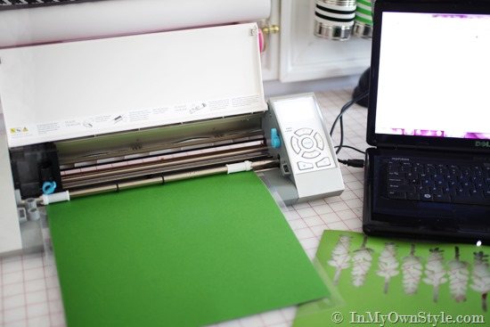 Silhouette-Machine-making-Paper-Boxwood-leaves
