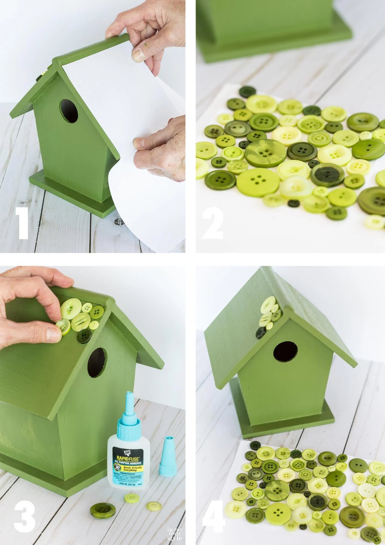 Birdhouse painting ideas