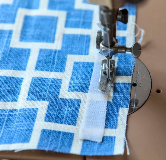 Sewing-an-eyeglass-case-together