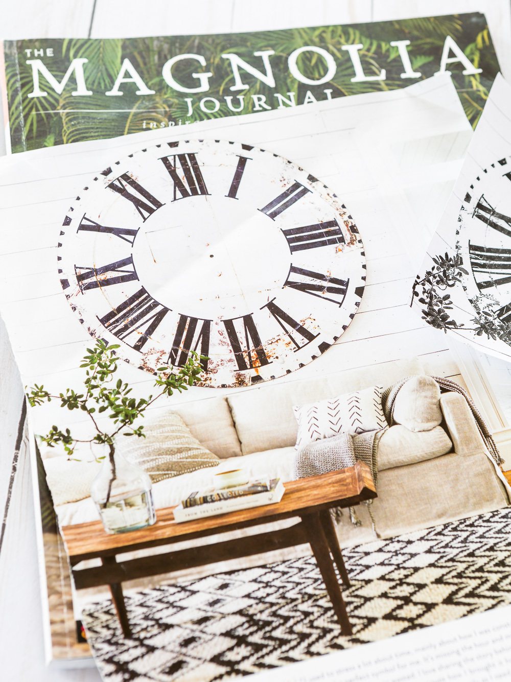 Making a Fixer Upper Oversized Farmhouse Wall Clock
