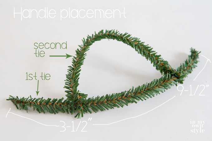 How to attach Mason-jar-Christmas-purse-handle