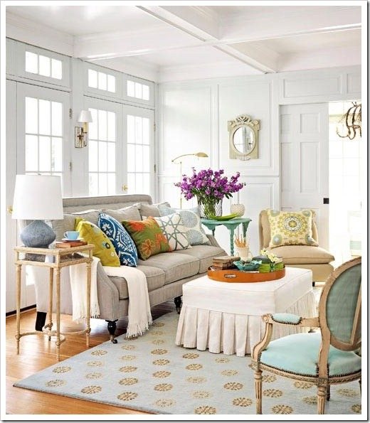 white Living Room Decorating Ideas