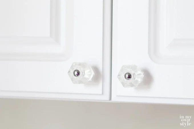 Classic Glass cabinet knobs