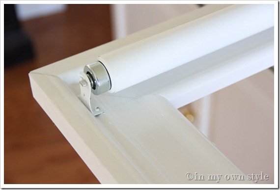 Roller-shade-close-up DIY Craft Wall
