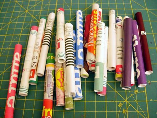 Craft room organzing ideas made using recycled items